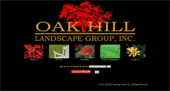 Desktop Screenshot of oakhill-landscape.com